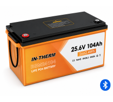 Акумулятор IN-THERM/BLUESUN 24 V 104  Ah з Bluetooth